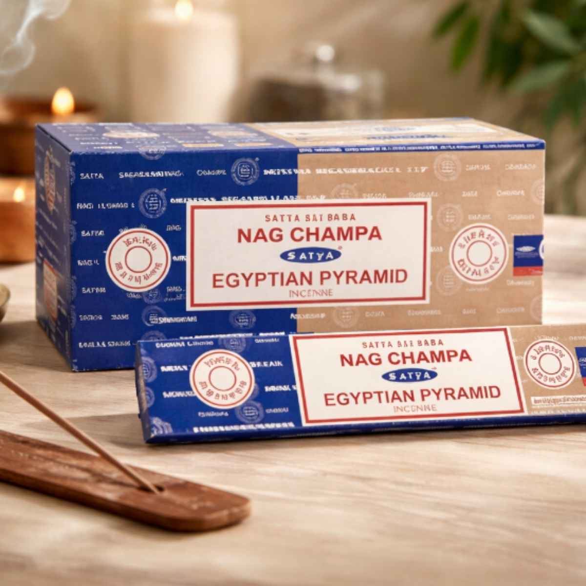 Incienso dúo Nag Champa y Egyptian Pyramd