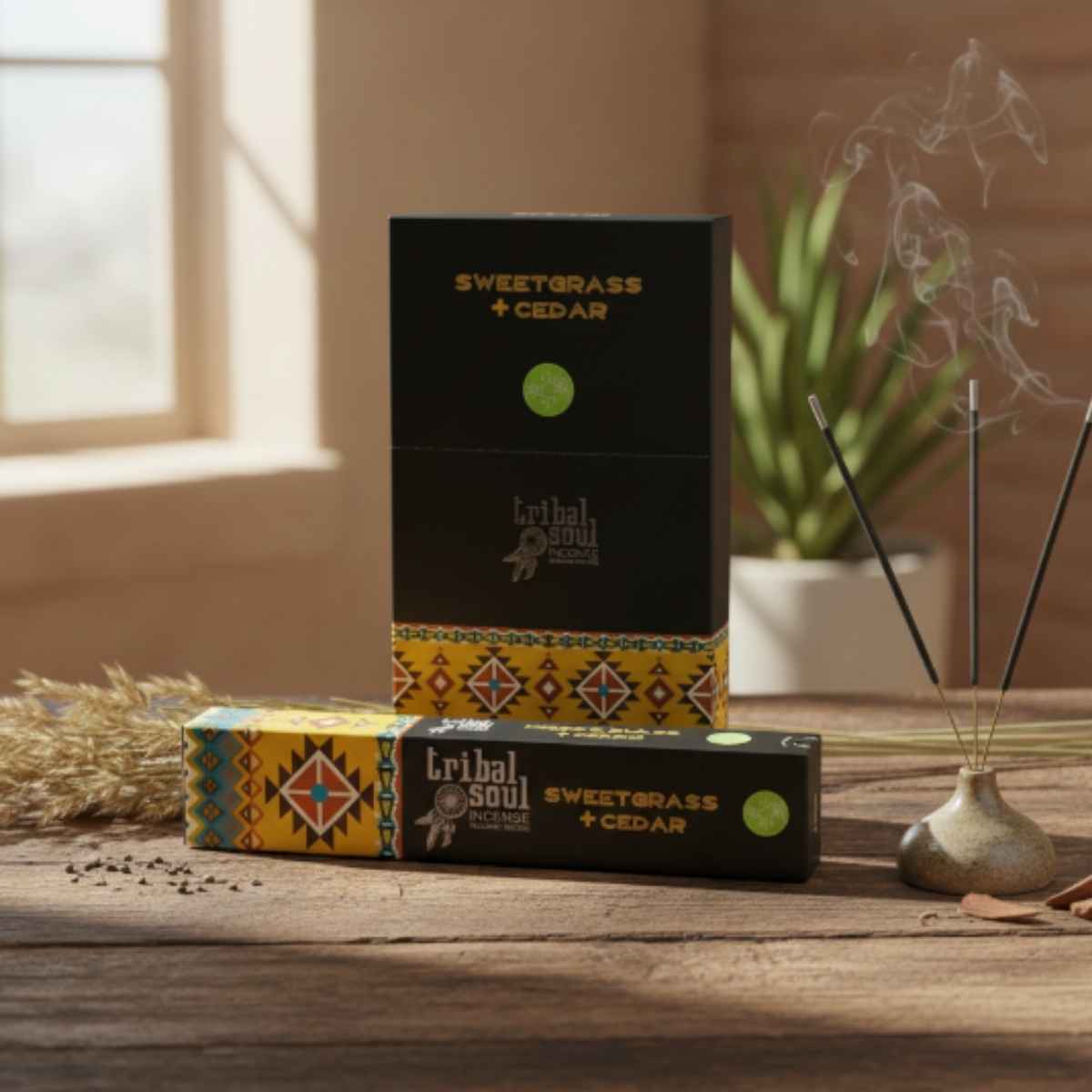 Incienso Hierba Dulce + Cedro