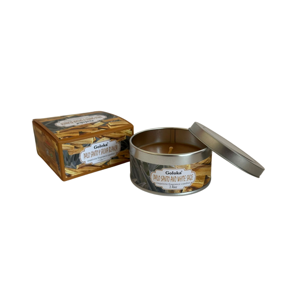 Vela Palo Santo y Salvia Blanca