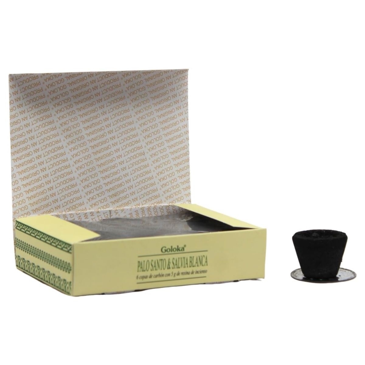 Copitas de Incienso Palo Santo y Salvia Blanca