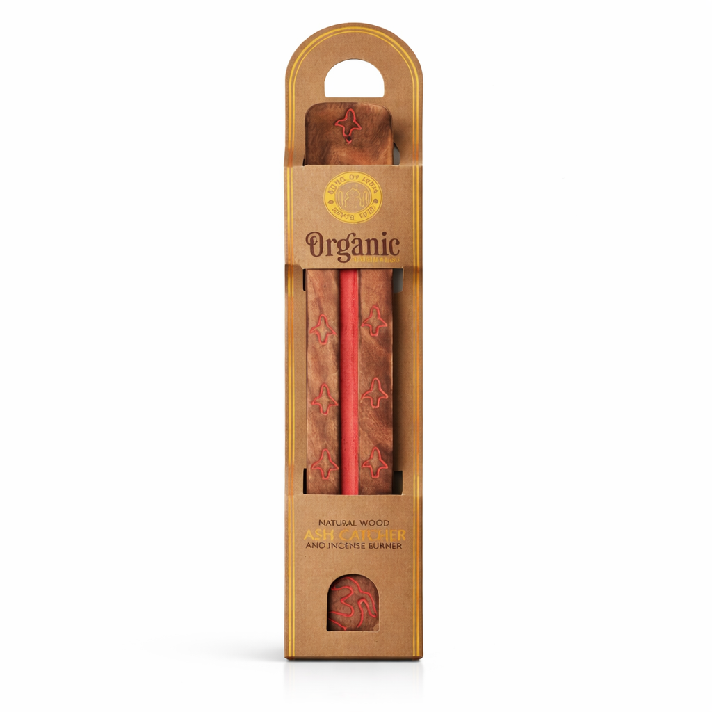 Porta incienso Natural Wood Naranja