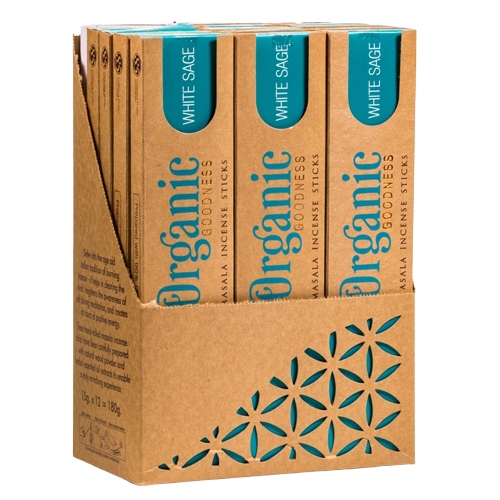 Incienso Organico Salvia Blanca