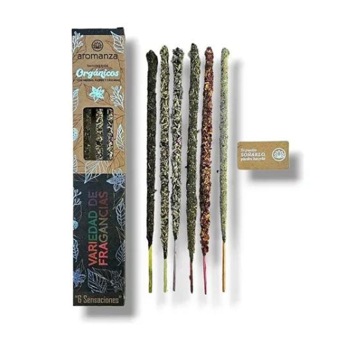 Sahumerio Organico Mix de Fragancia