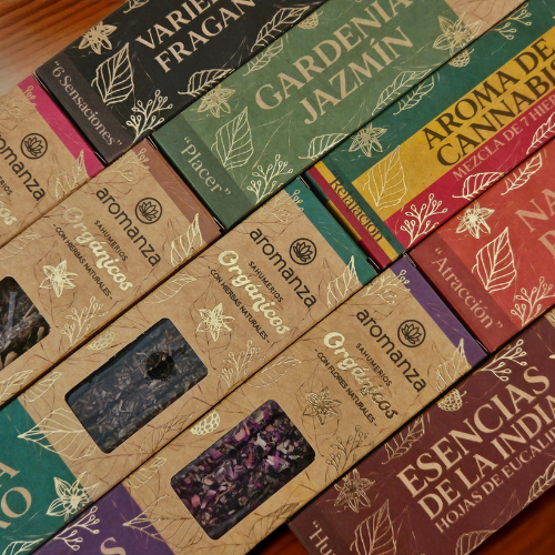 Sahumerio Organico Mix de Fragancia