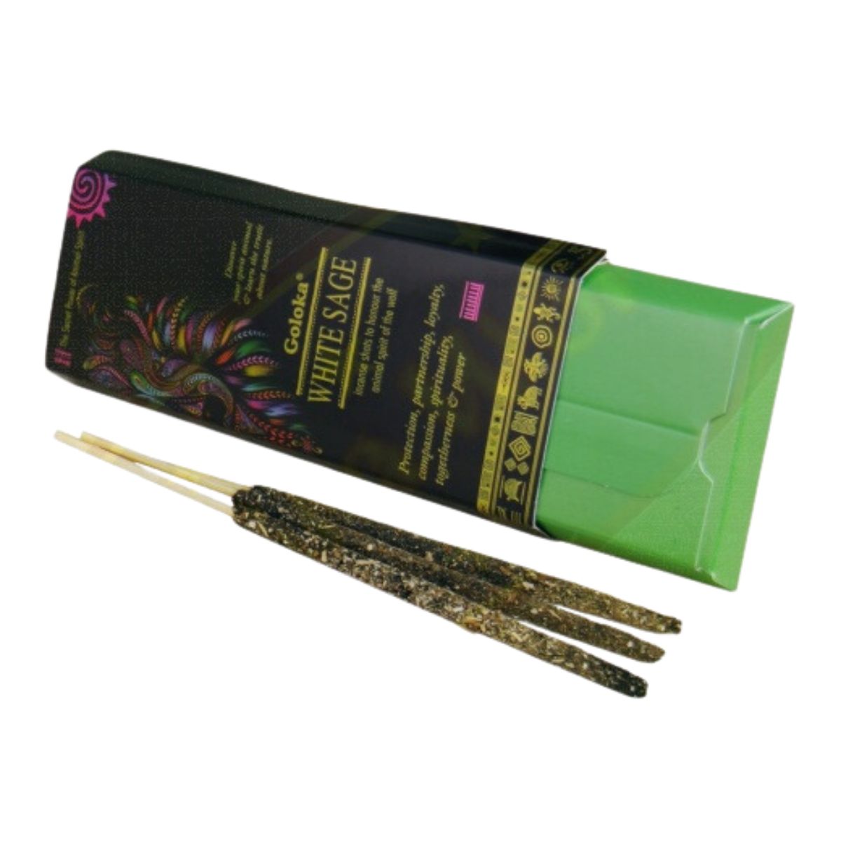 Mini Incienso Lobo - Salvia Blanca