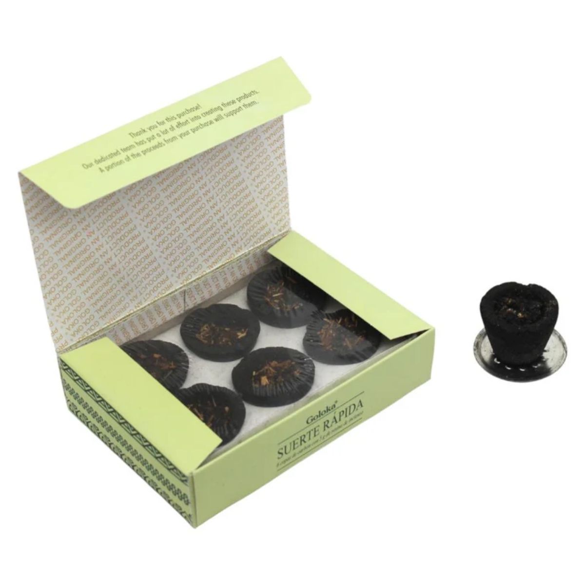 Copitas de Incienso Suerte Rapida