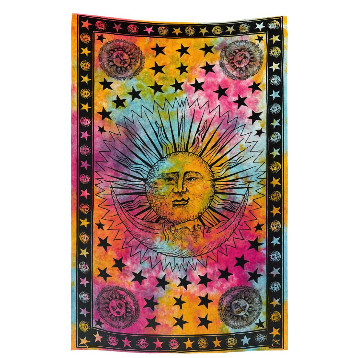 Cubrecama 1 Plaza Sol y Luna