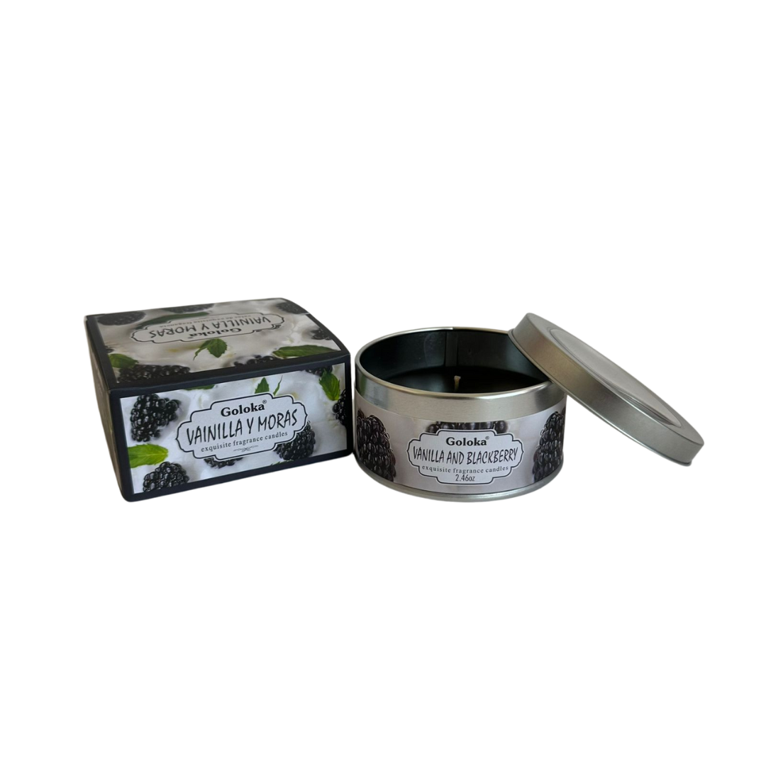 Vela Vainilla y Mora