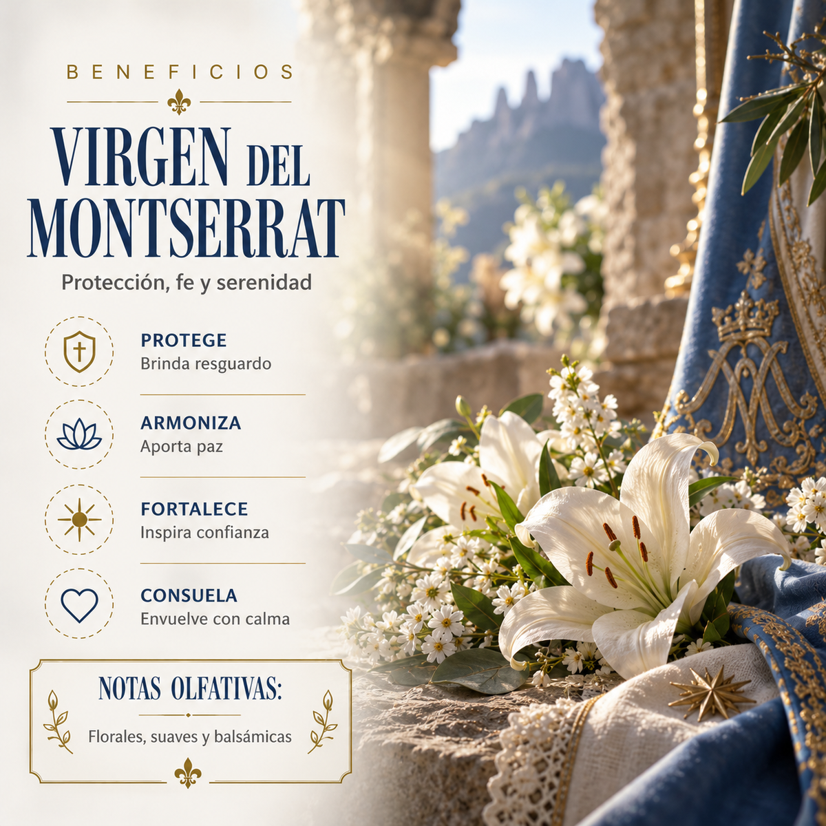 Incienso Virgen del Montserrat
