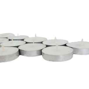 Velas Tealight Pack 50 unidades 2 horas