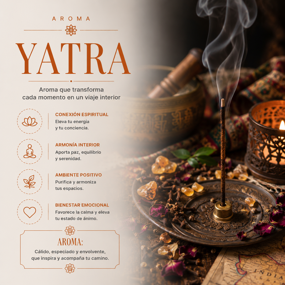 Incienso en Cono Yatra