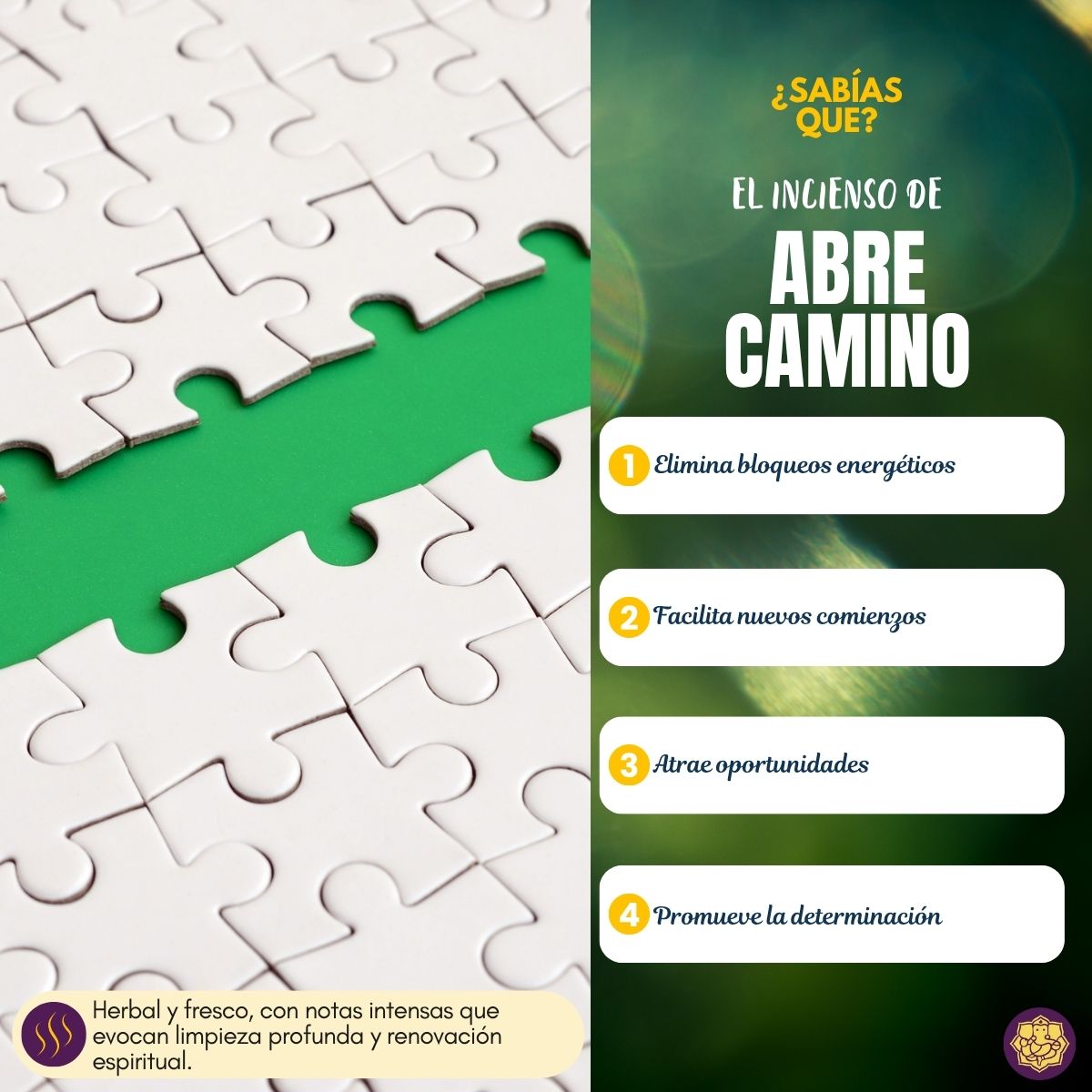 Incienso Masala Abre Camino