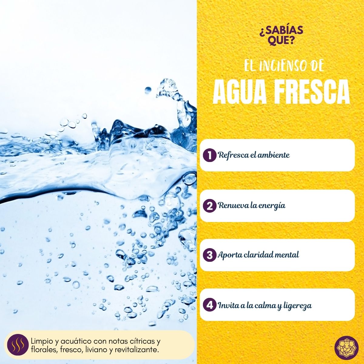 Incienso Agua Fresca