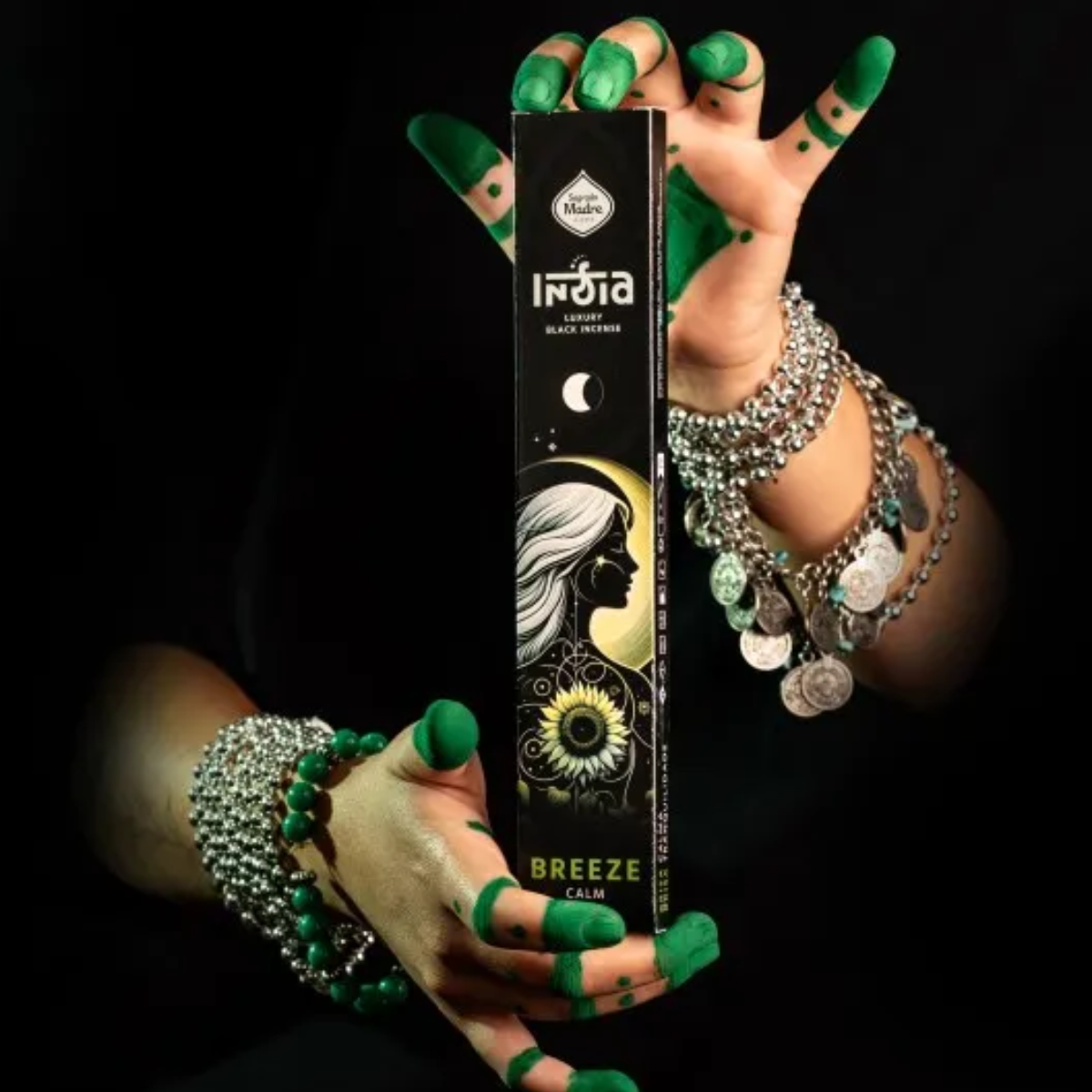 Varilla Sahumerio India Black Brisa