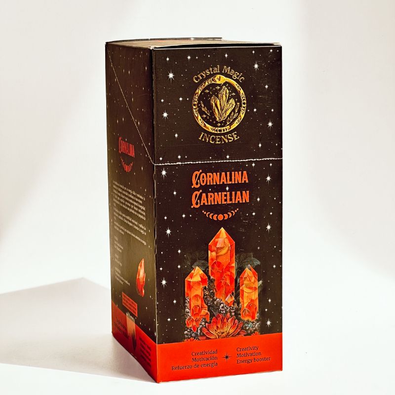 Incienso Creatividad Piedras de Cornalina
