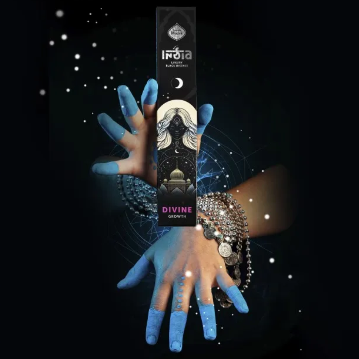 Varilla Sahumerio India Black Divina