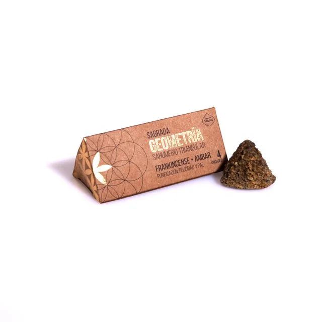 Sahumerio Triangular Ambar y Frankincense