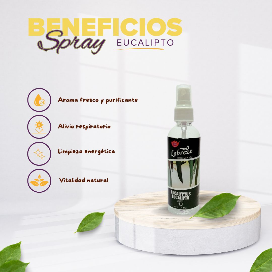 Aromatizante Spray Eucaliptus 100 mL
