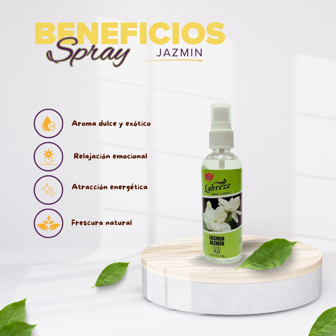 Aromatizante Spray Jazmín 100 mL