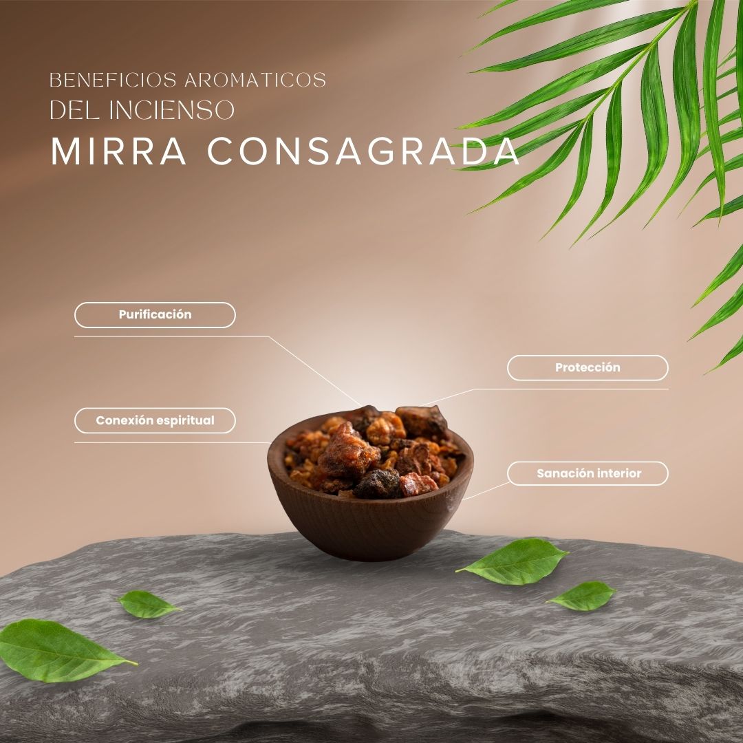 Mini Palo Santo Buena Onda Mirra Consagrada