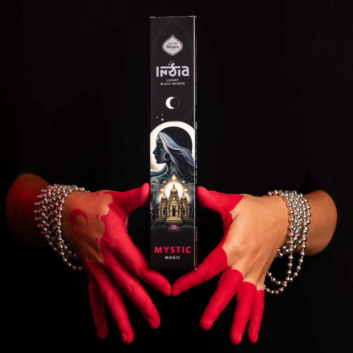 Sahumerio India Black Mistico