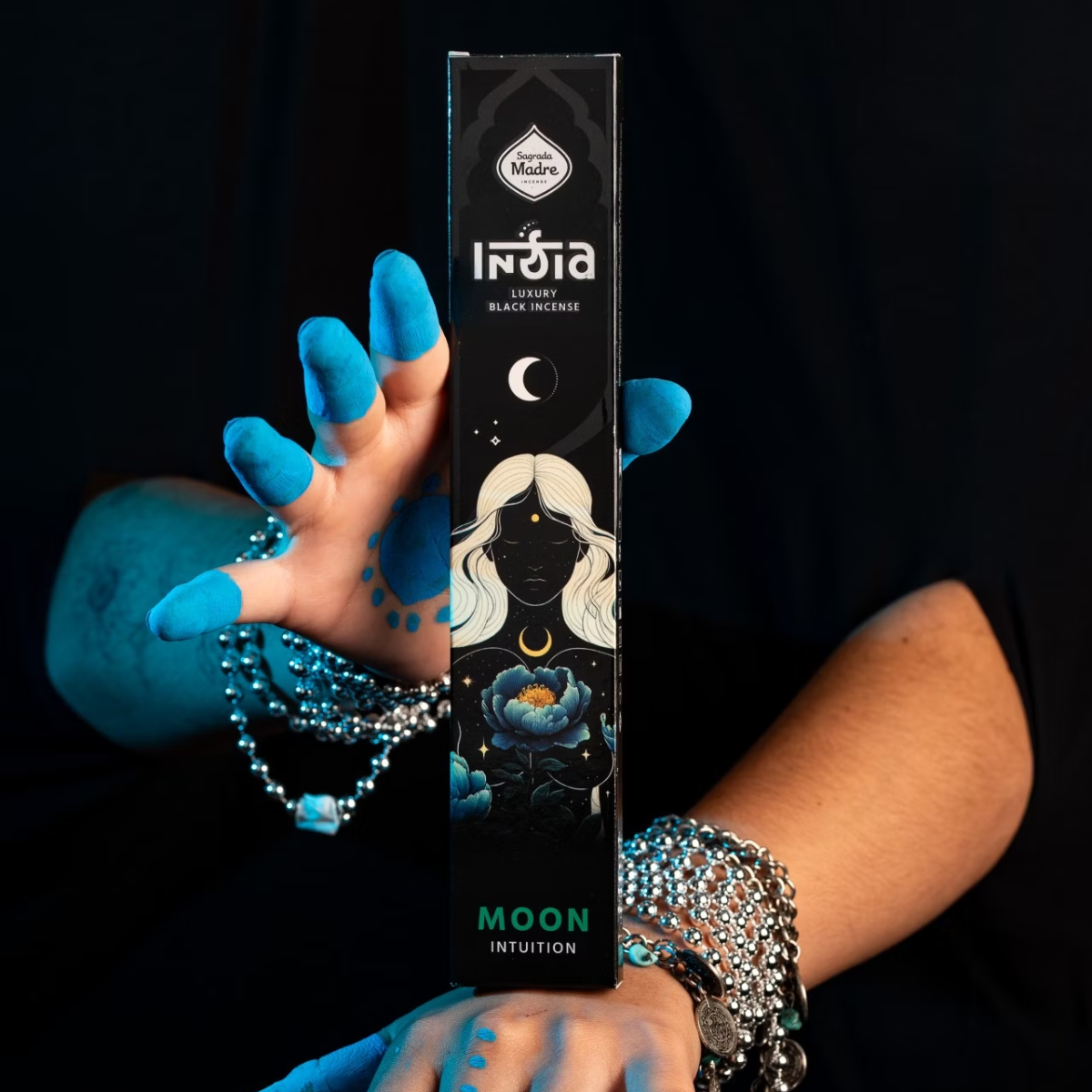 Varilla Sahumerio India Black Luna