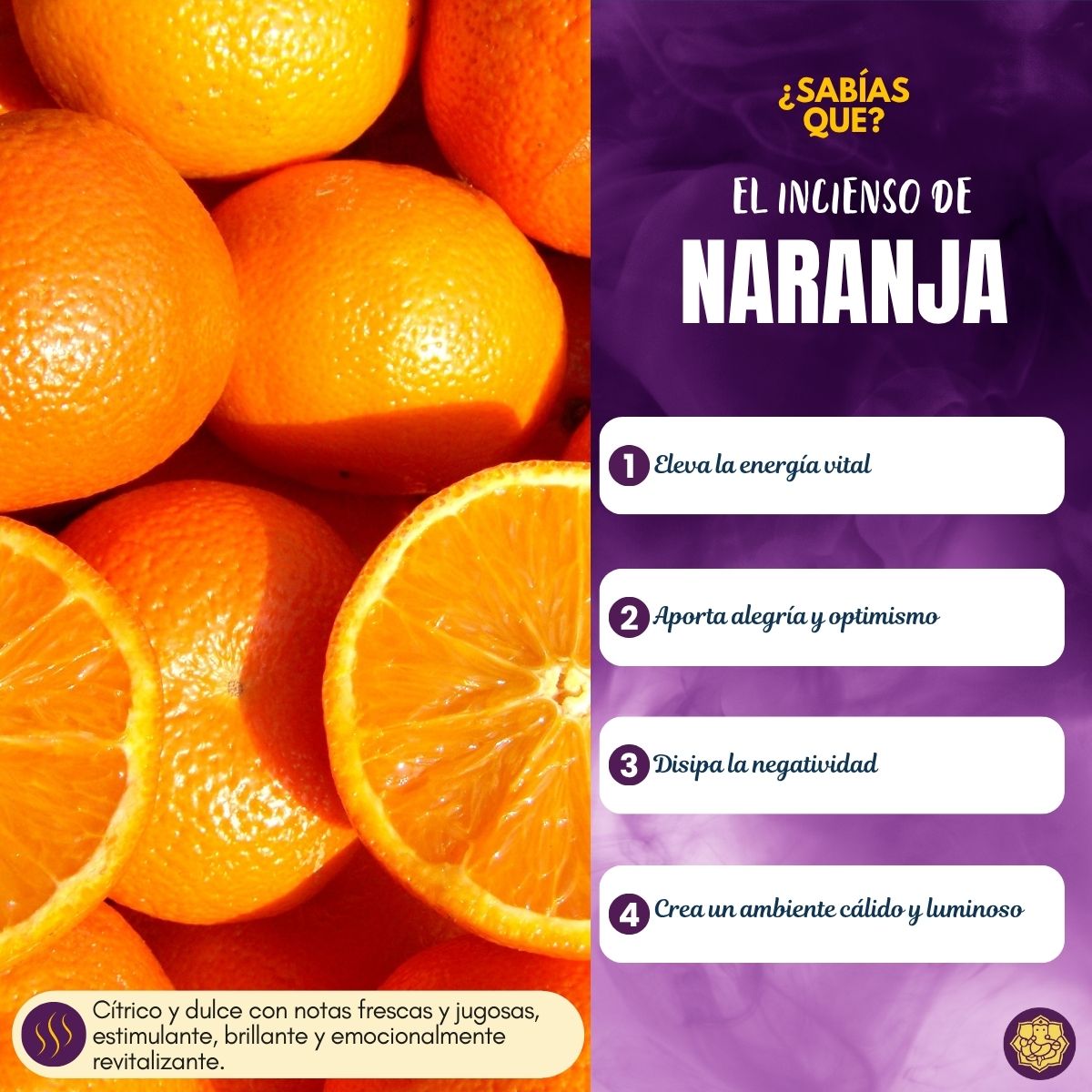 Incienso Masala Frutal Naranja