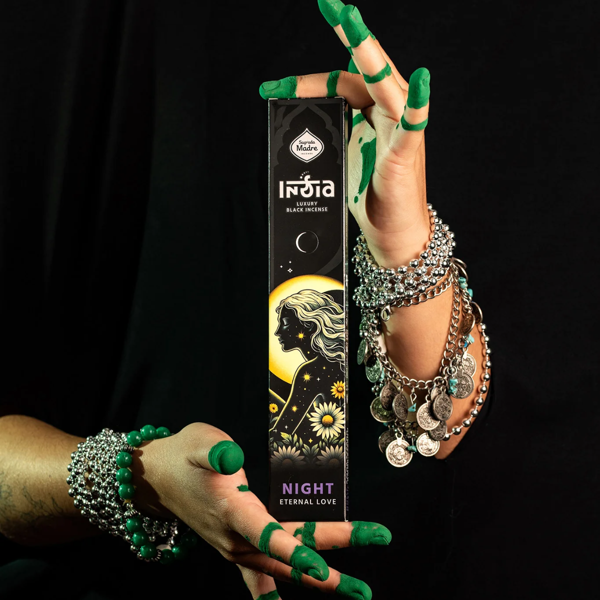 Sahumerio India Black Noche