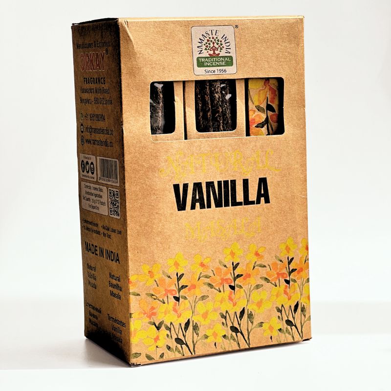 Incienso Orgánico Vainilla