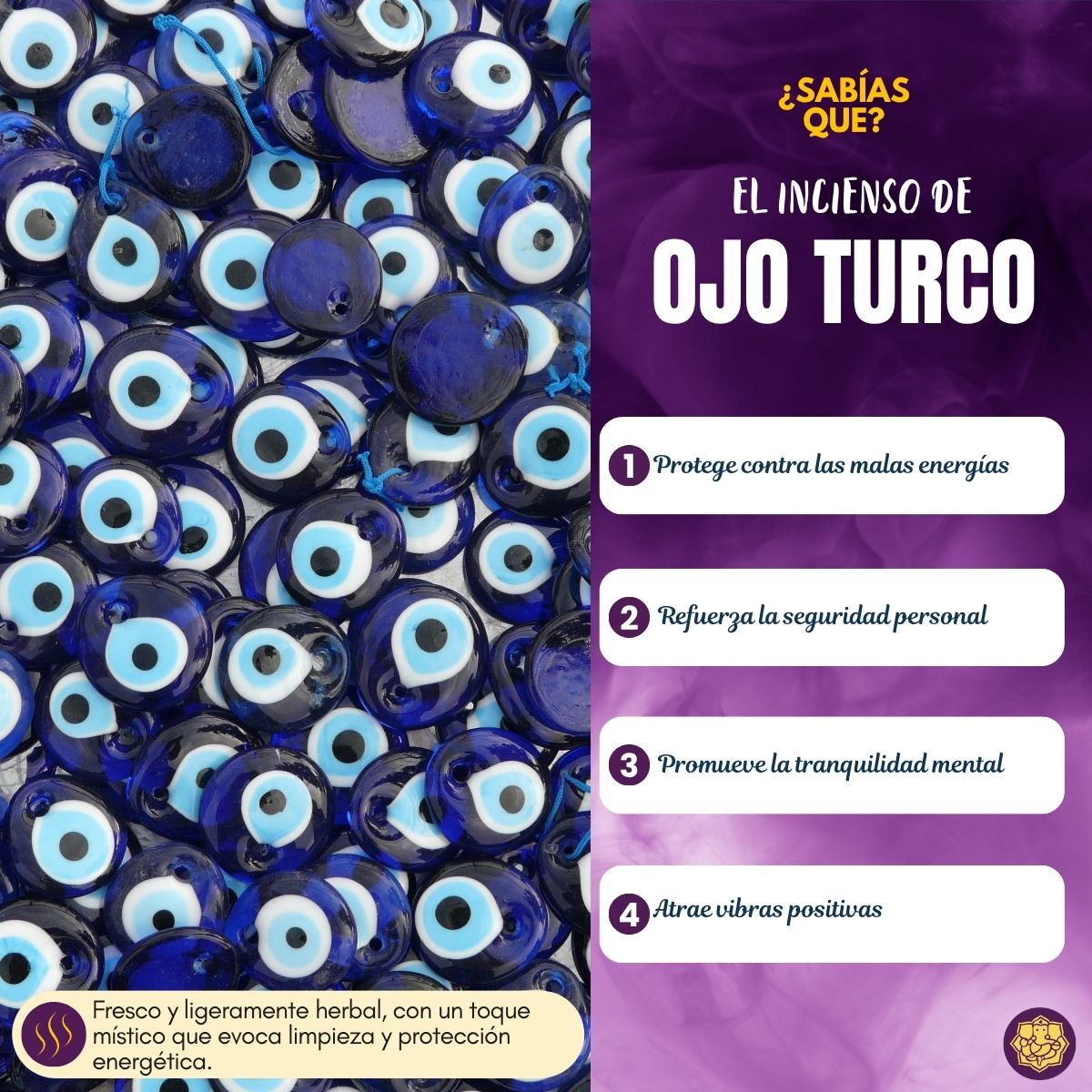 Incienso Masala Ojo Turco