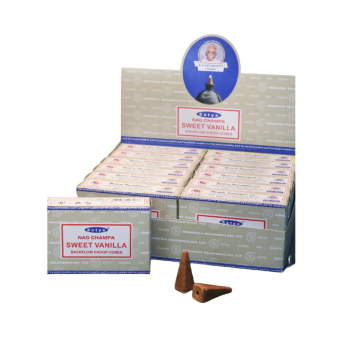 Incienso Cascada Vainilla 120conos