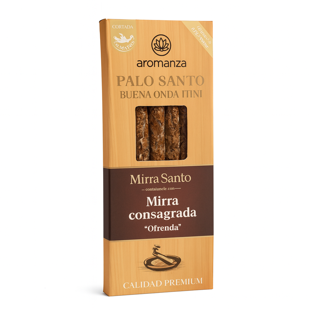 Mini Palo Santo Buena Onda Mirra Consagrada