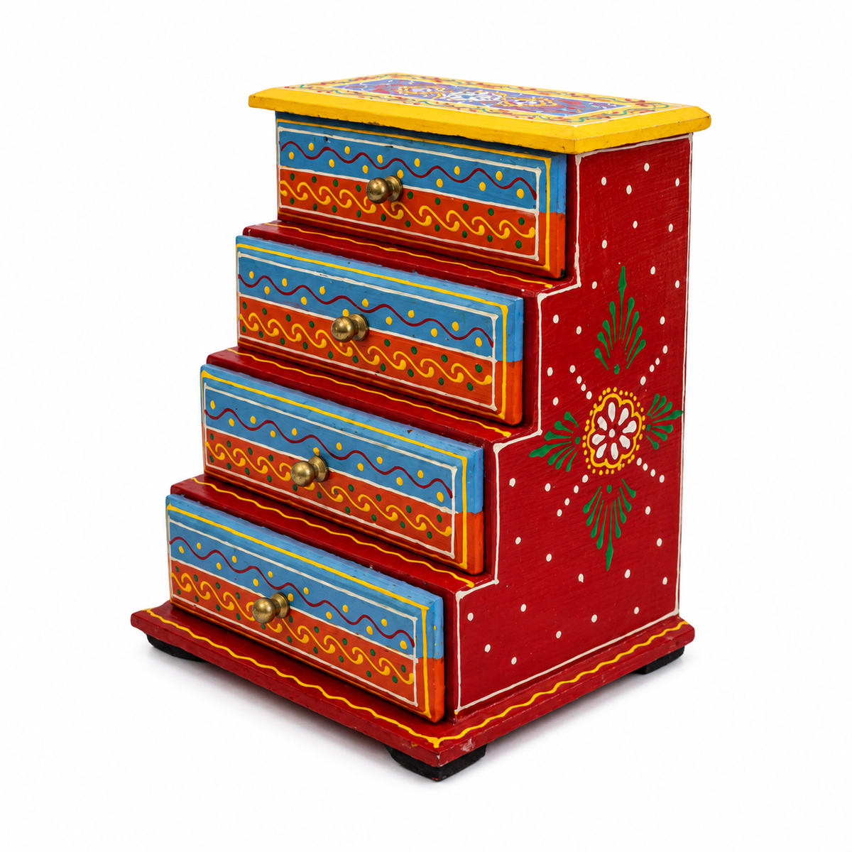 Cajonera Fiesta de Colores 4 Cajones