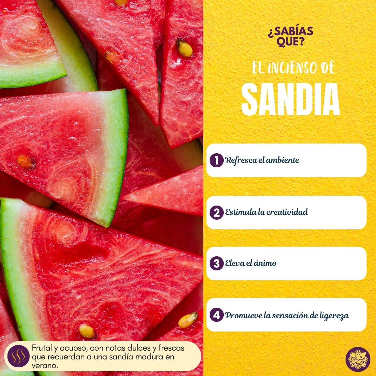 Incienso Masala Frutal Sandía