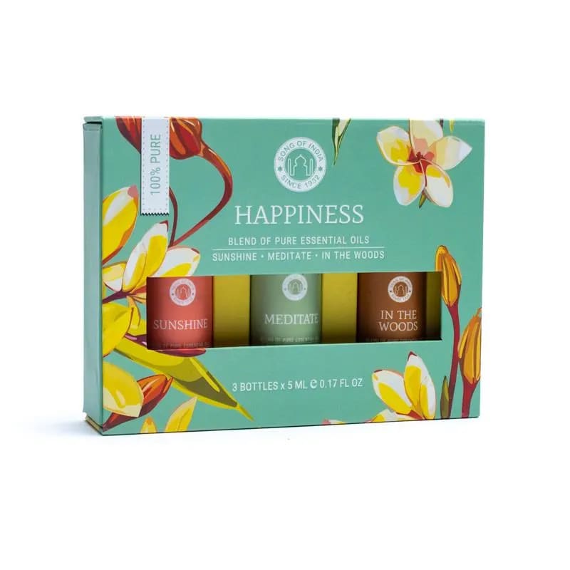 Set Aceites Esenciales Happiness