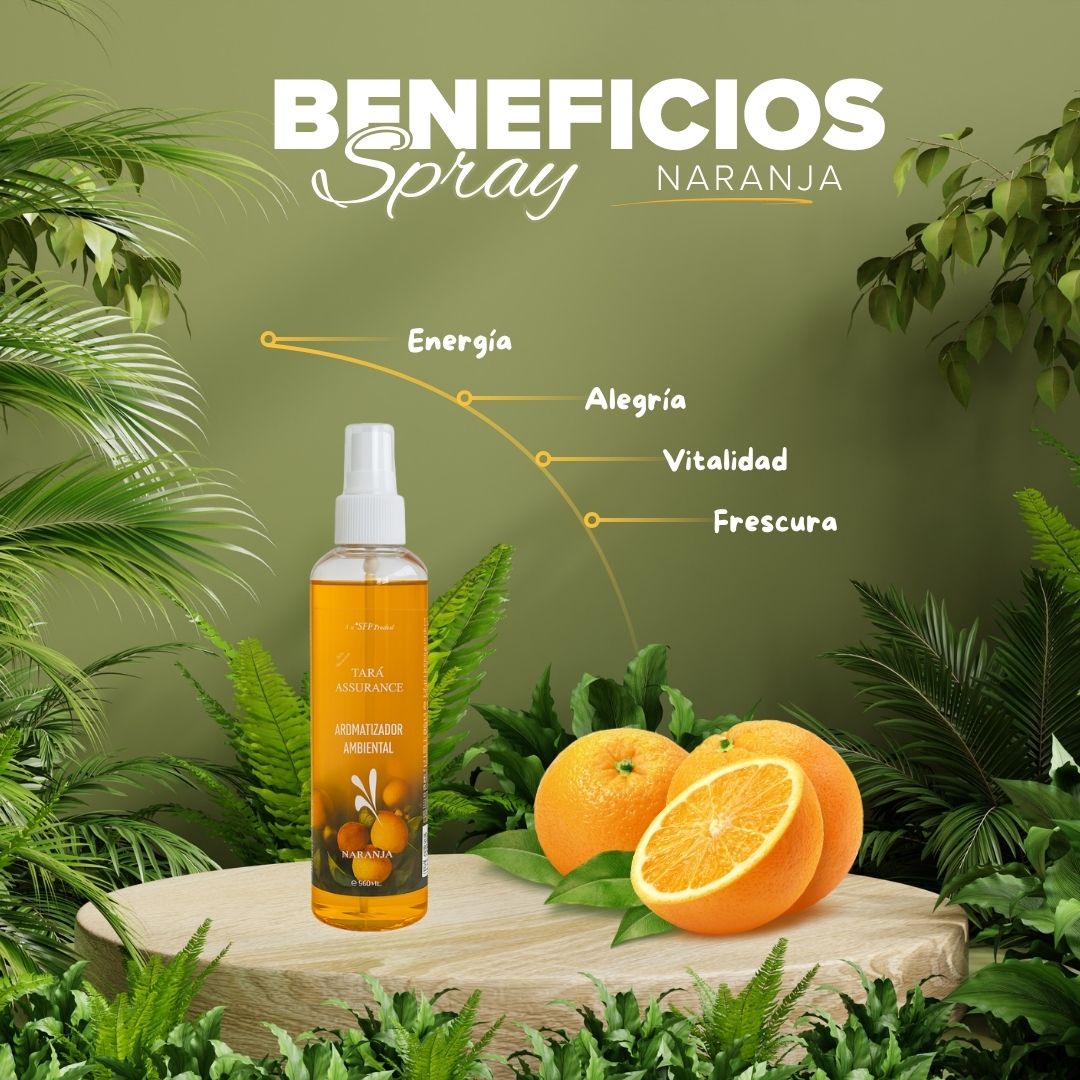 Aromatizante Spray Naranja 250 mL