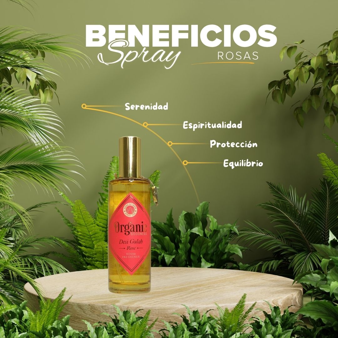 Ambientador Organic Goodness Rosa - Song Of India
