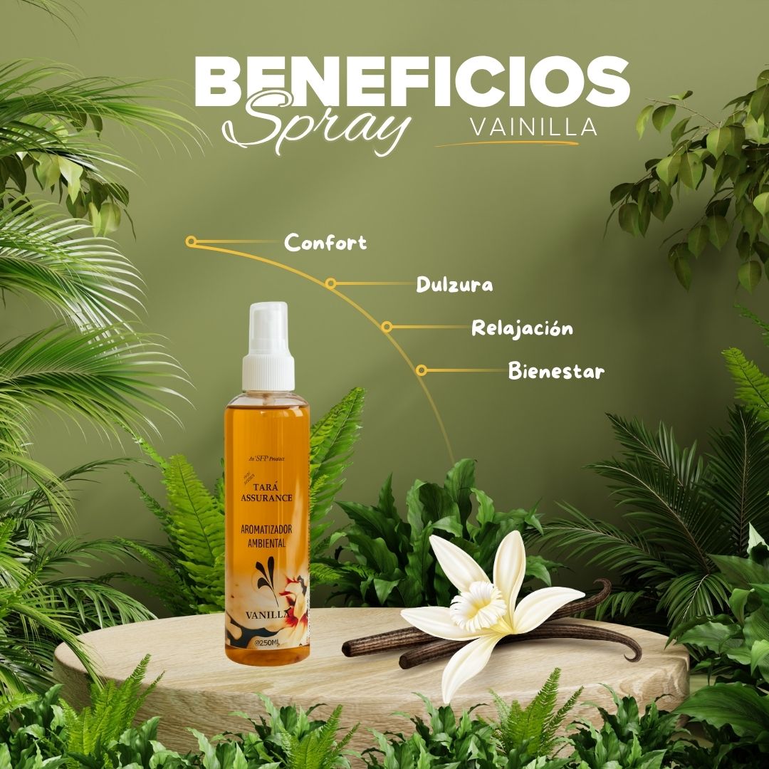 Aromatizante Spray Vainilla 250mL