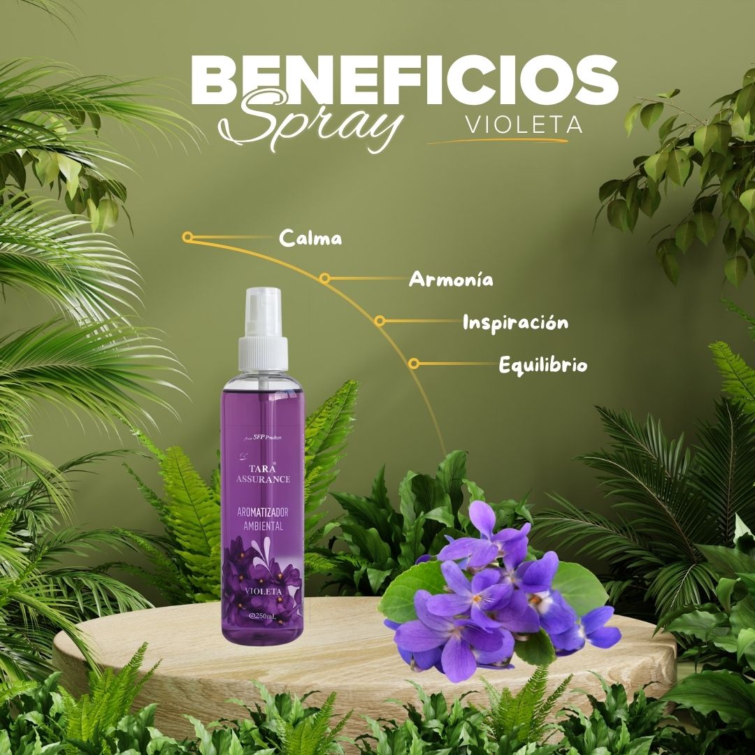 Aromatizante Spray Violeta 250mL