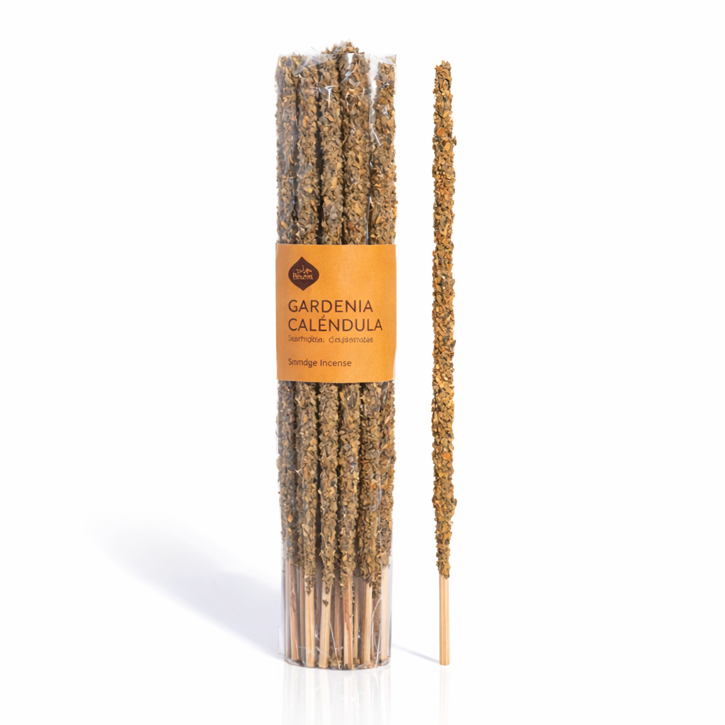 Sahumerio Artesano Gardenias y Calendula 20u