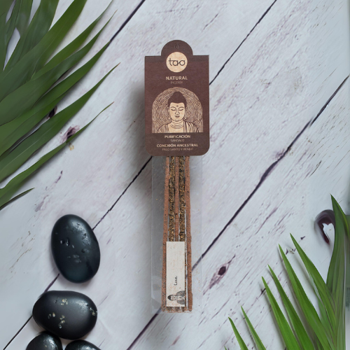 Sahumerio Combinado Sandalo y Palo Santo Benjui