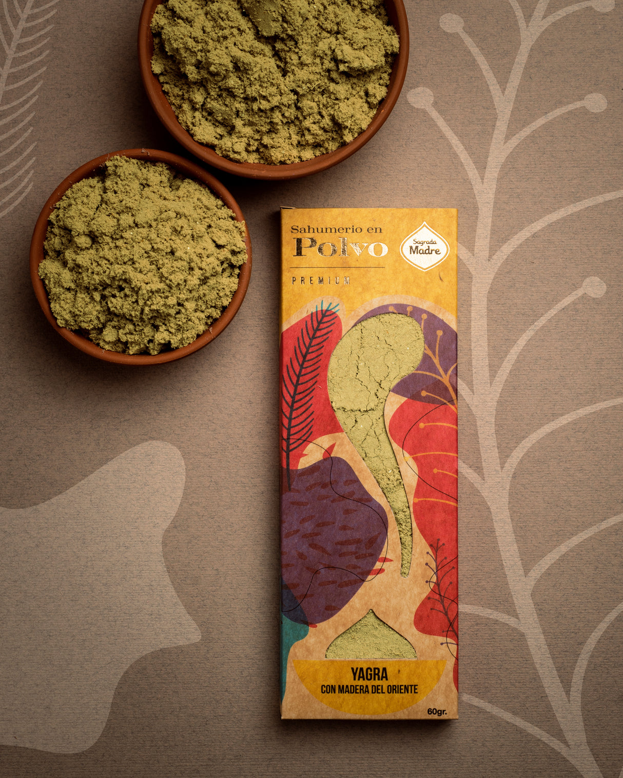 Sahumerio en Polvo Yagra