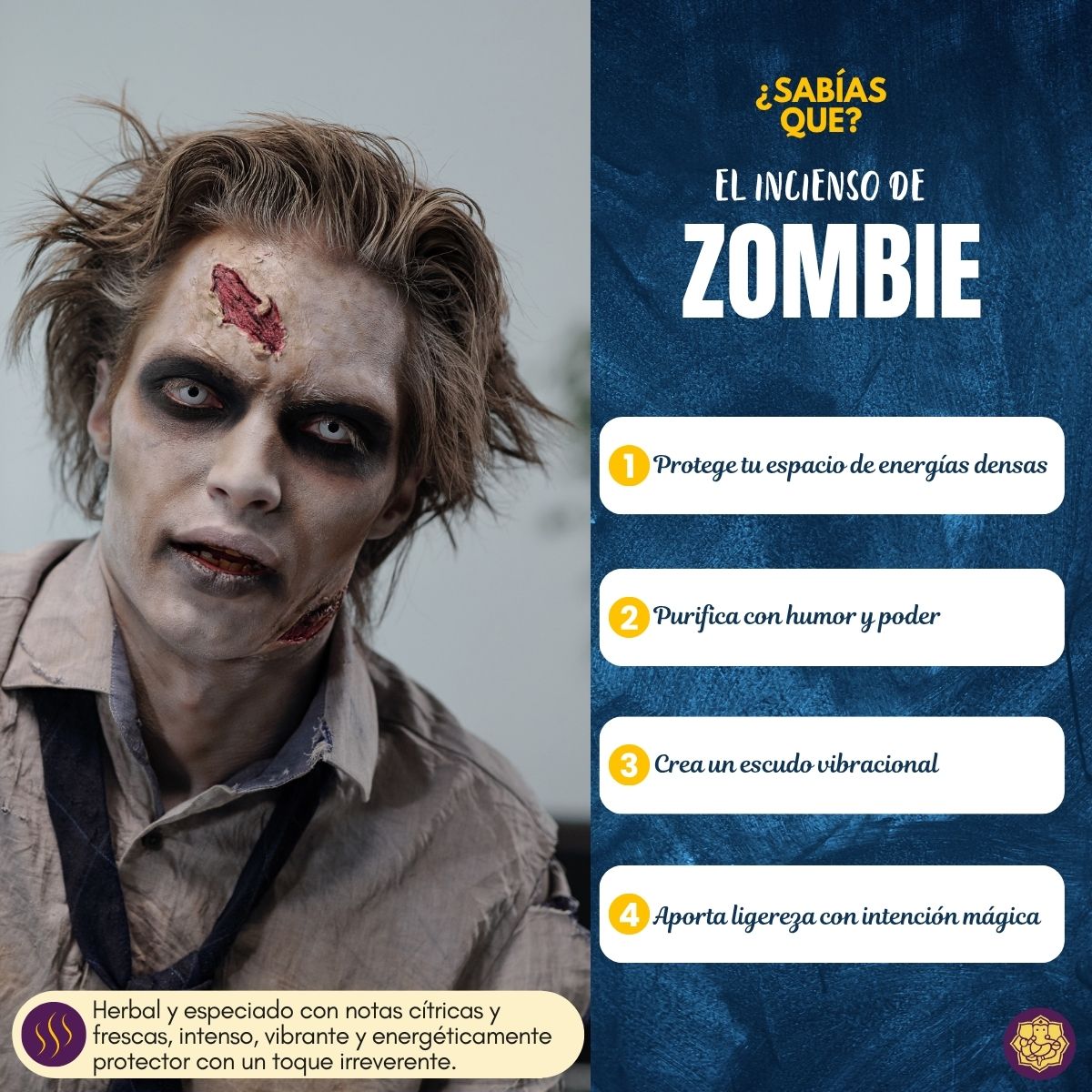 Incienso Repelente de Zombi