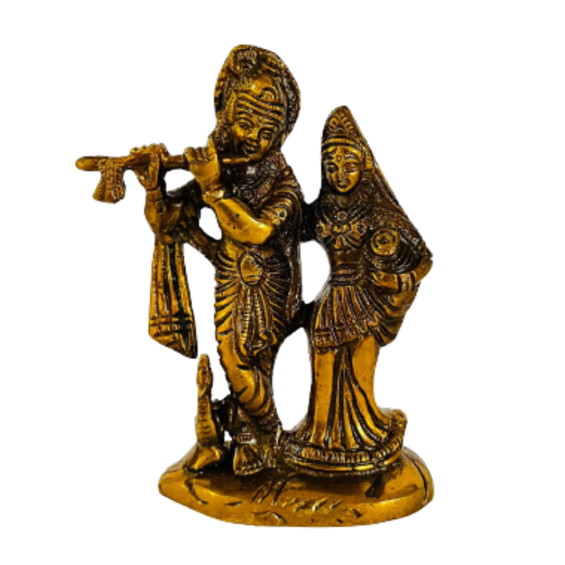 Radha Krishna Bronce Antique