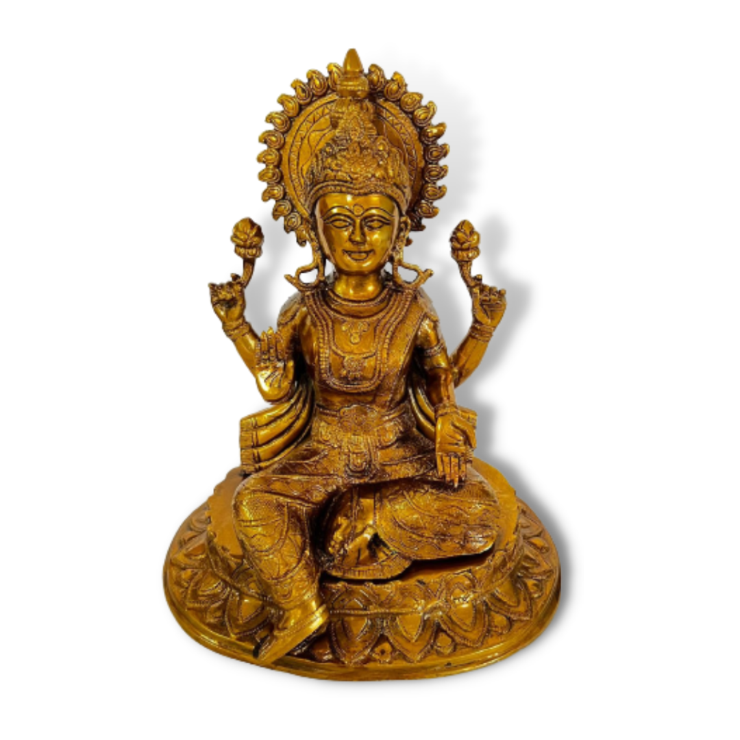 Figura de Bronce Laxmi 10 Kgs