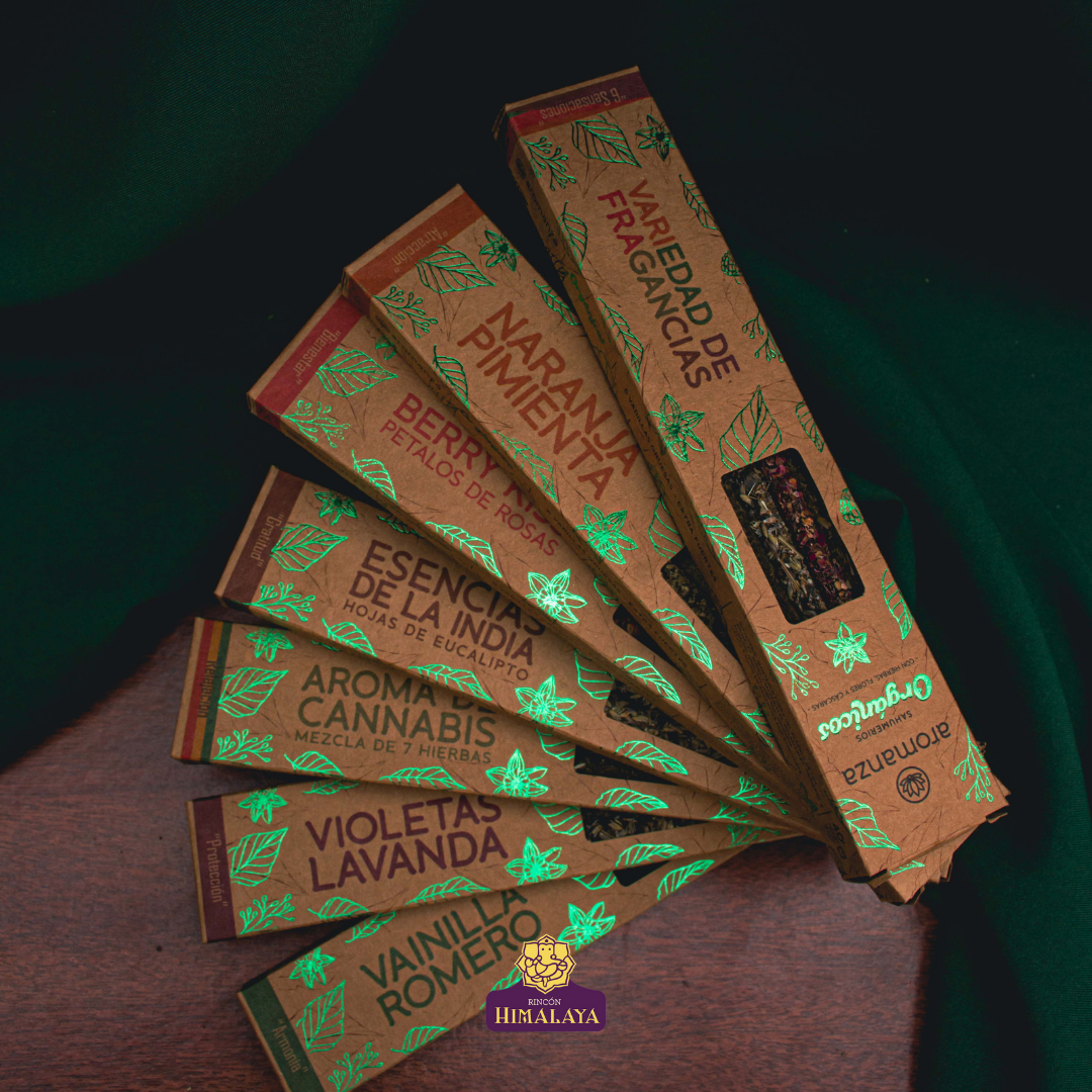 Sahumerio Organico Esencias de la India