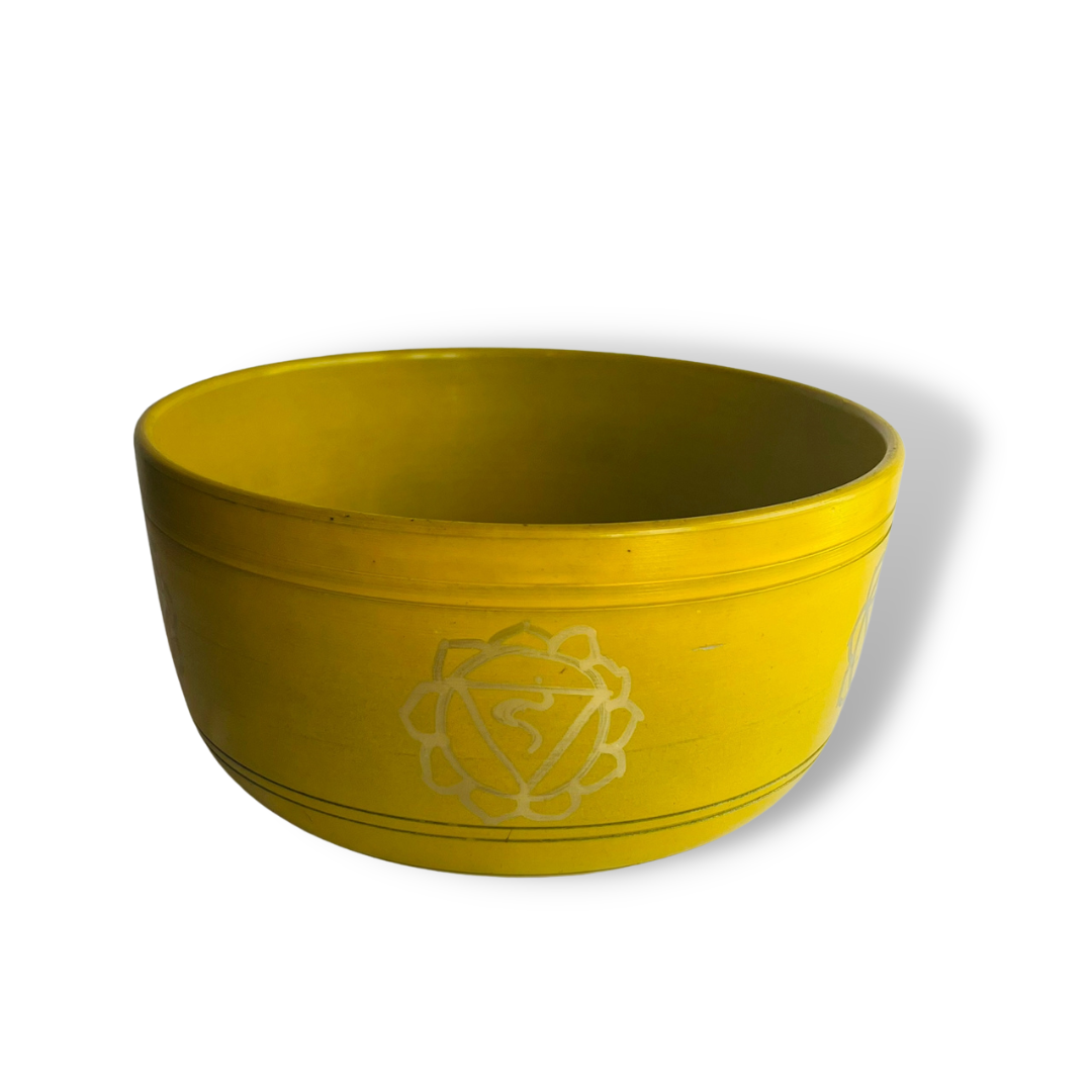 Box Cuenco Tibetano Amarillo RAM 18cm