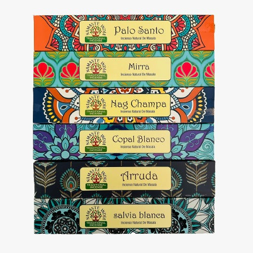 Pack Regalo 12 Incienso Namaste