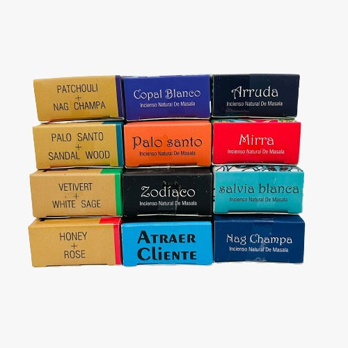 Pack Regalo 12 Incienso Namaste