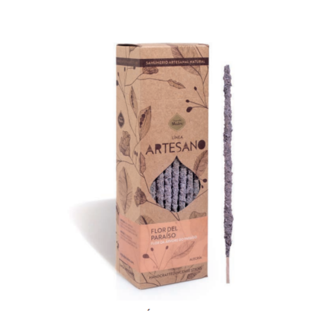Sahumerio Artesano Flor del Arbol Paraiso 30u